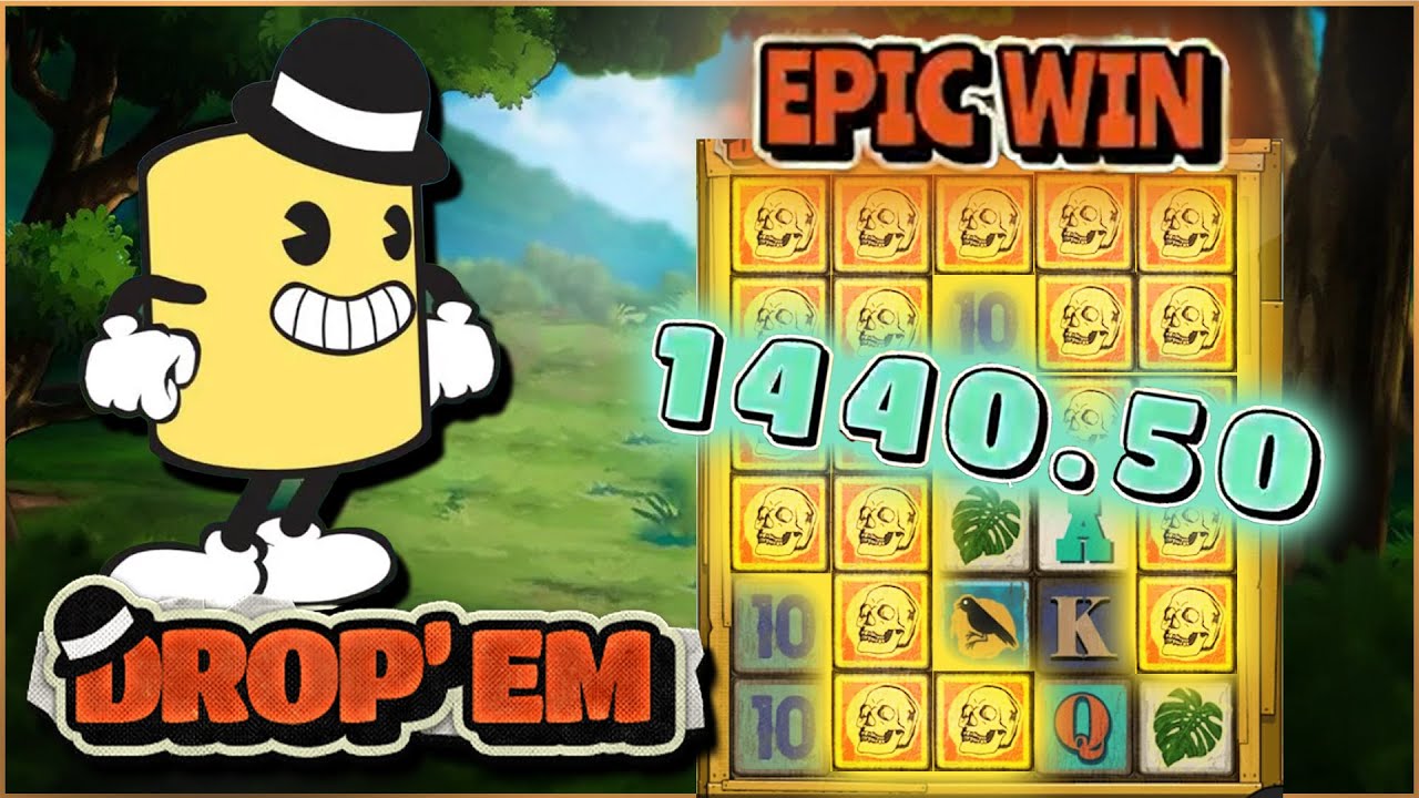 THIS NEW SLOT WENT CRAZY! (DROP ‘EM BONUS BUYS) - YouTube