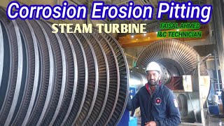 Steam Turbine Blade Damage | Corrosion, Erosion & Pitting Full Explanation #Turbine #Blade #STG