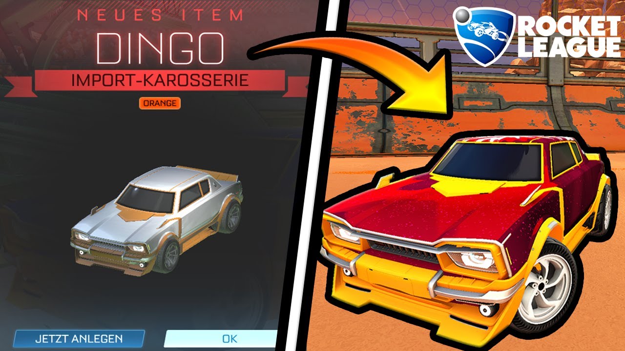 PAINTED DINGO IM ROCKET LEAGUE ITEMSHOP!😱| Rocket League deutsch