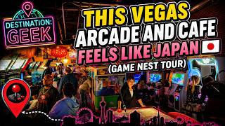This Vegas Arcade and Cafe Feels Like Japan (Game Nest Tour)