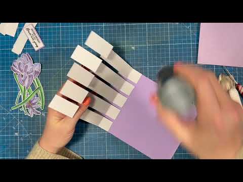 Perfect Cards for Spring! | Check out my Multi Panel Bridge Fold Cards!