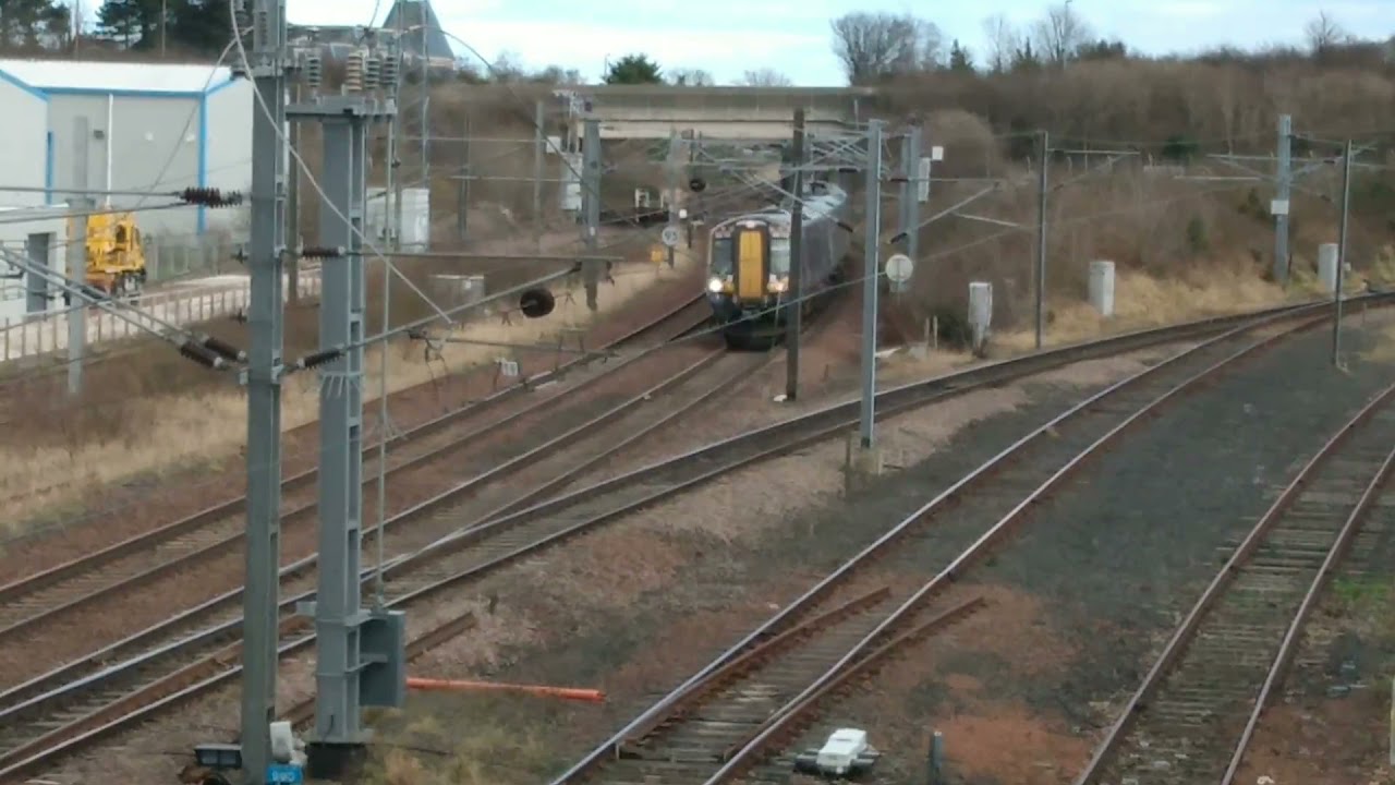 Scotrail Class 380105 heading for Edinburgh Waverley.