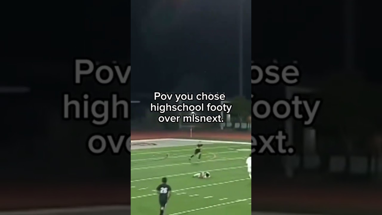 The difference between high school and club 💀 