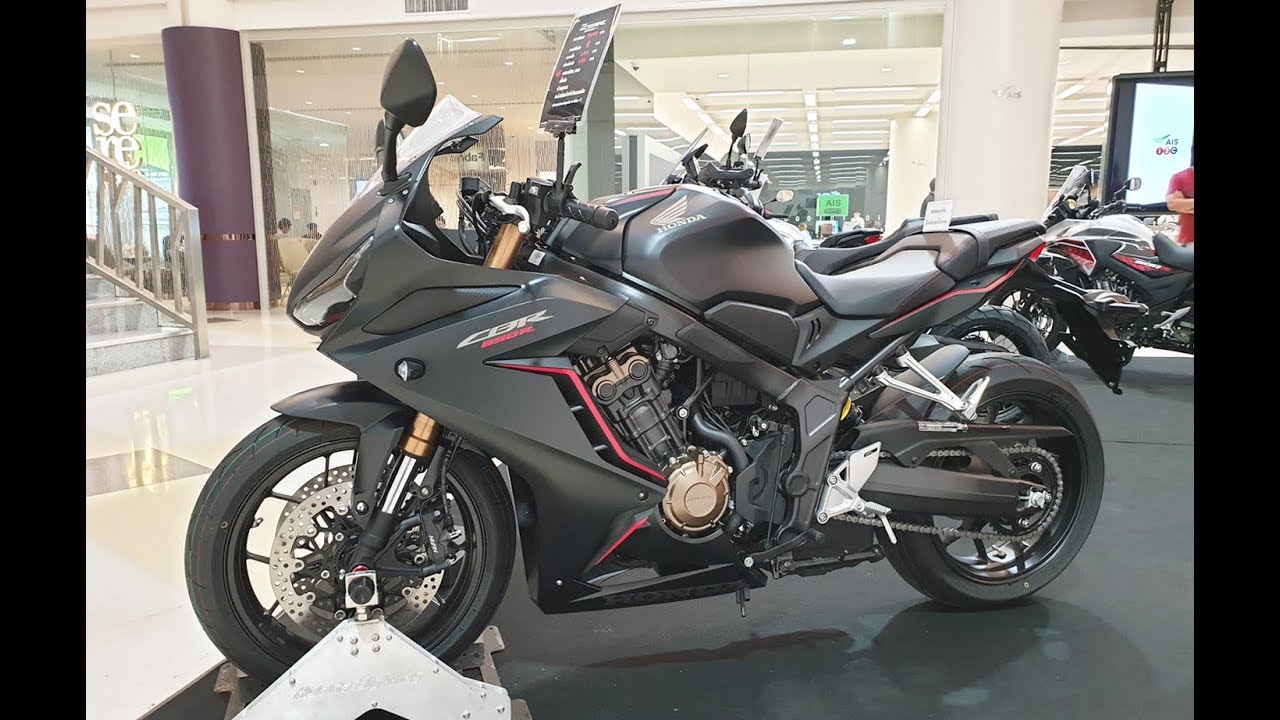 Honda CBR650R 2019 | Mat Gunpowder Black Metallic - YouTube