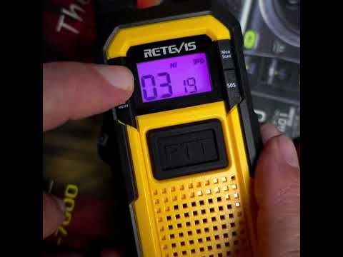 Walkie Talkie impermeabili RETEVIS RB48 per impieghi gravosi