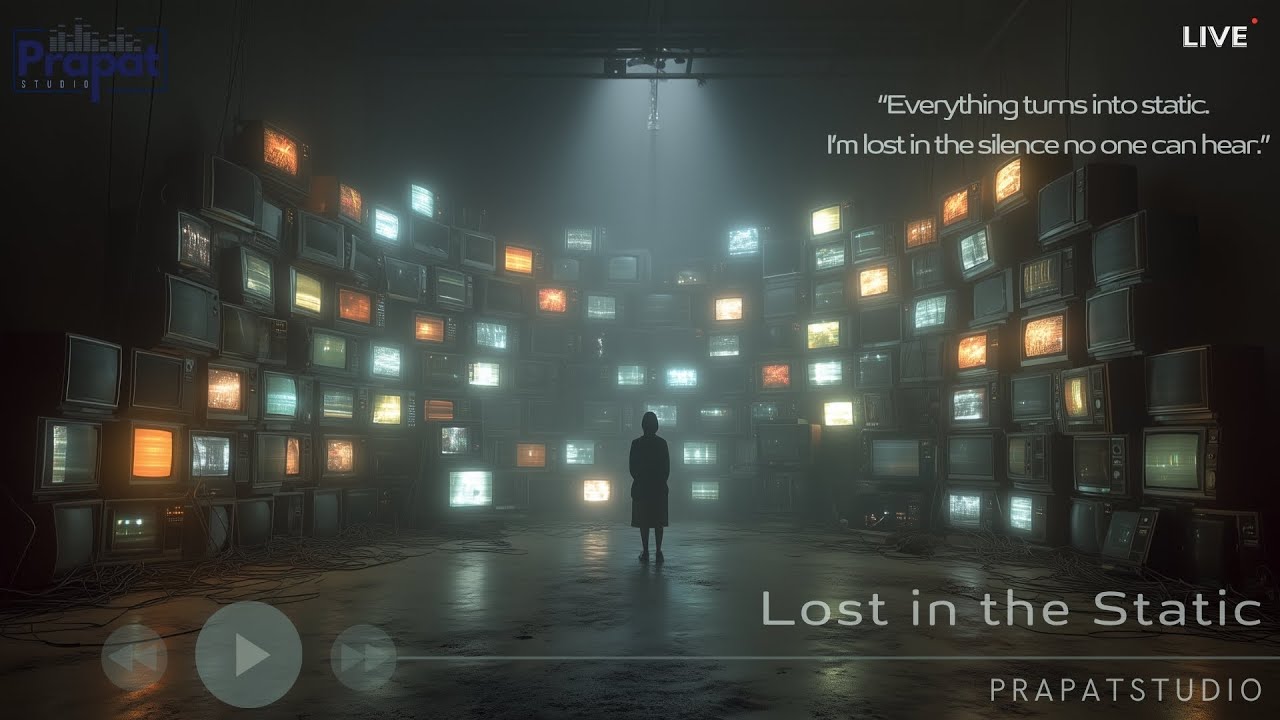 Lost in the Static - PrapatStudio | Official Visualizer | Alternative Metal / Nu-Metal