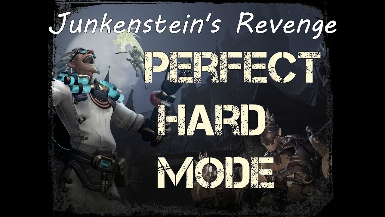 OverWatch| Junkenstein's Revenge ENDLESS Hard MoDE PERFECT (Achievement guide commentary)