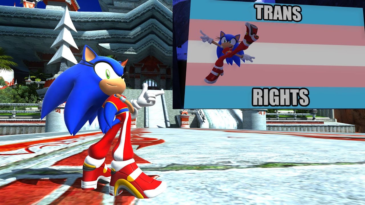 Sonic Generations Trans Fem Sonic Gameplay