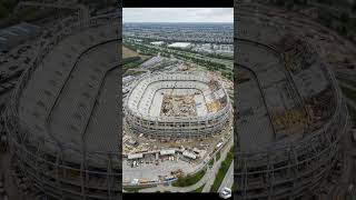 The Birth of Allianz Arena Football Stadium Timelapse