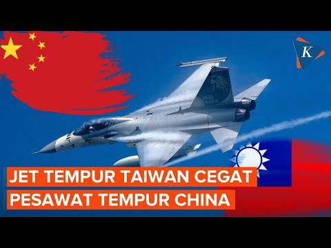 Jet Tempur Taiwan Cegat Puluhan Pesawat China