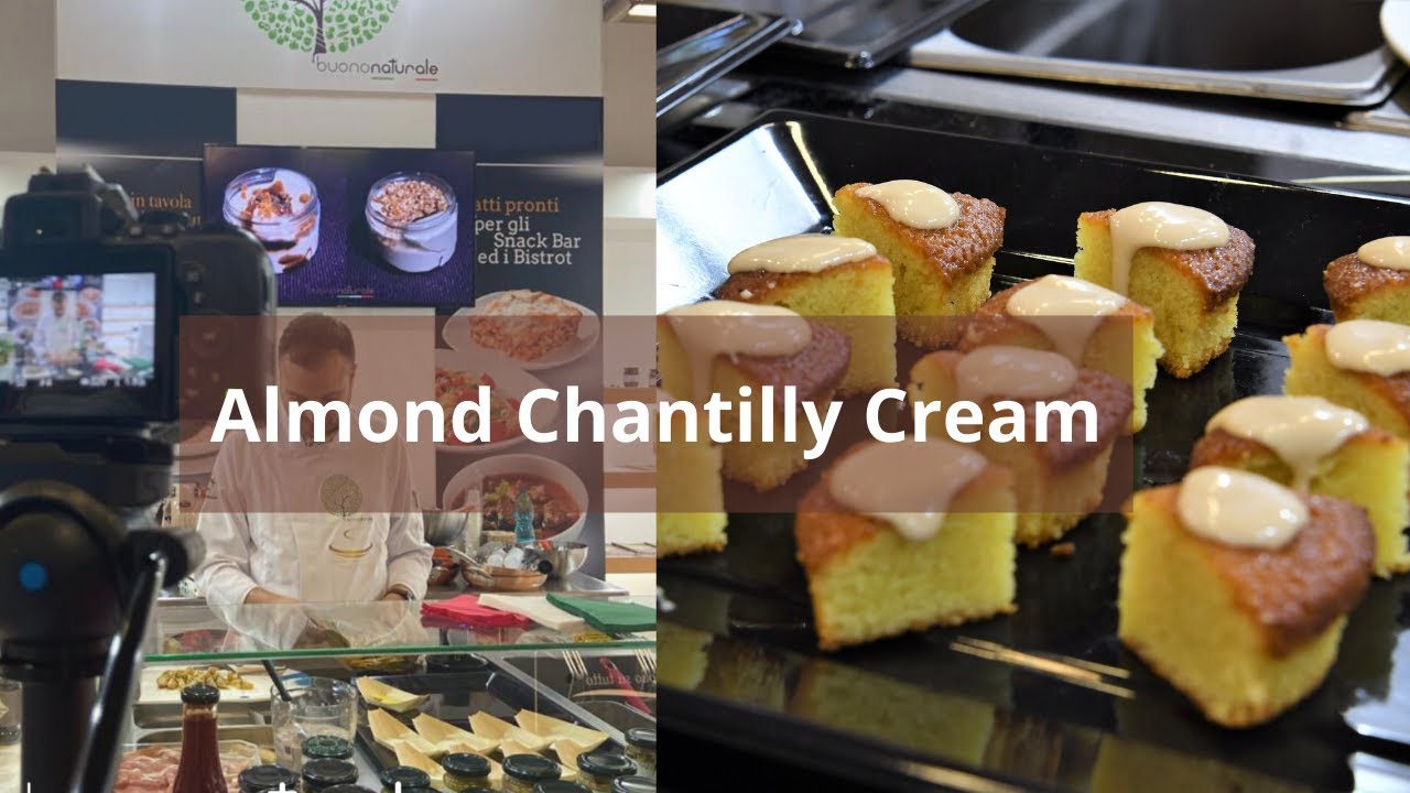 The Chef's Corner – Episode 2: Almond Chantilly Cream.