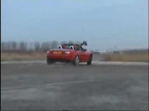 Girl Doing Donuts