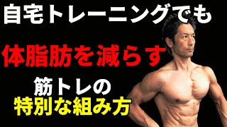 自宅トレーニングでも引き締め効果を出す「筋トレの特別なプログラムの組み方」家トレでも腹筋を割りたい？コレを試してみよう！体脂肪を減らすにはコツがある！