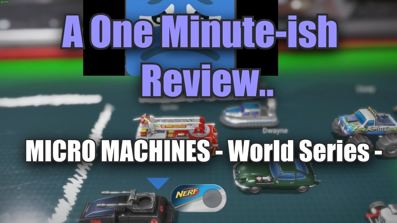 MICRO MACHINES - World Series - A One Minute-ish Review.