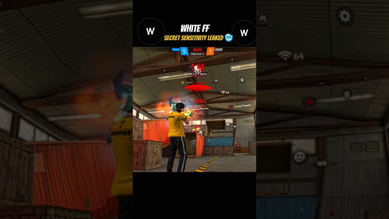 🔥 White FF SECRET Sensitivity LEAKED 😱 | Free Fire Auto Headshot + Red Number Hack 2025!