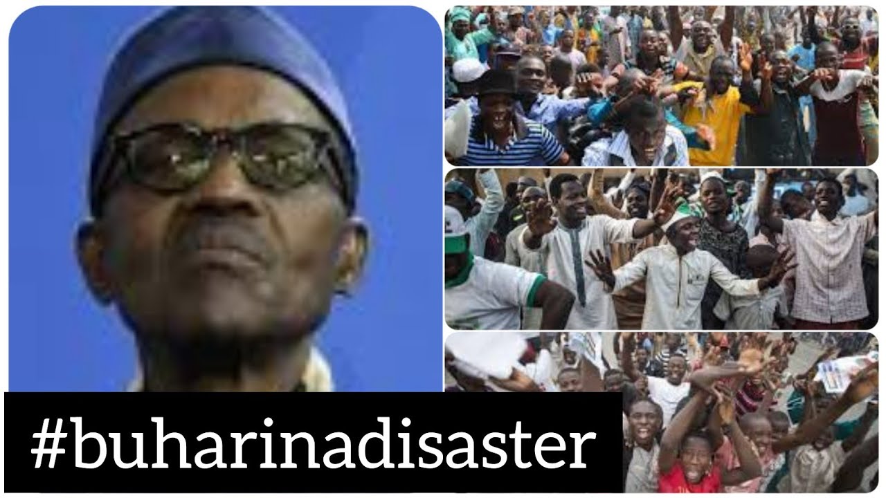 BREAKING: HASHTAG BUHARI IS A DISASTER TREND AS NIGERIANS JUBILATE TO HAVE SURVIVE HIS ßRUTAL TENURE