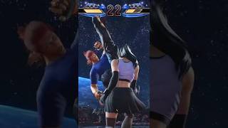 Hwoarang gets elbowed by Tifa #viral #shortvideos #gaming