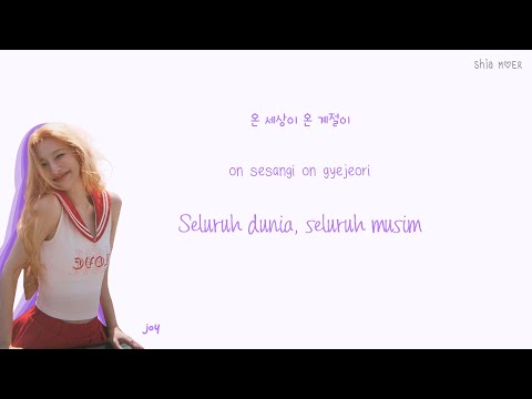 JOY (조이) Scent Of Green (여름 편지) [Han/Rom/Ina] Color Coded Lyrics Lirik Terjemahan Indonesia
