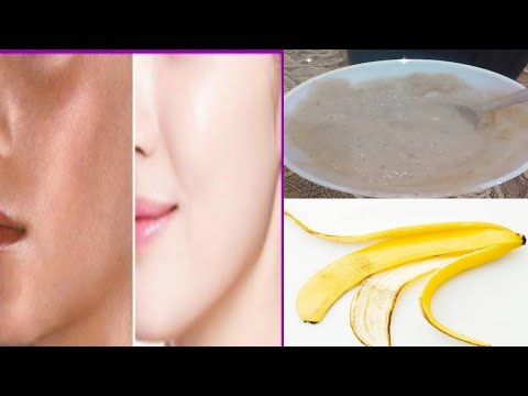 بقشر الموز هتعملي اقوي ماسك تفتيح وتبييض وازالة البقع والحبوب جبتلك سر الكوريات هتتفاجئ بالطريقة