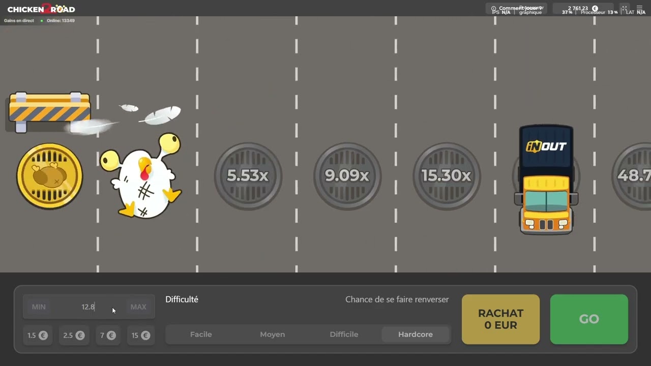 Chicken Road 2: Moltiplicatore ESTREMO (Quasi perso tutto!)