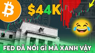 1820 - Bitcoin $44K+ | FED Đã Nói Gì Mà Xanh Vậy | ETF Tiếp Tục Hấp Thụ BTC | Ethereum UPDATE + MORE