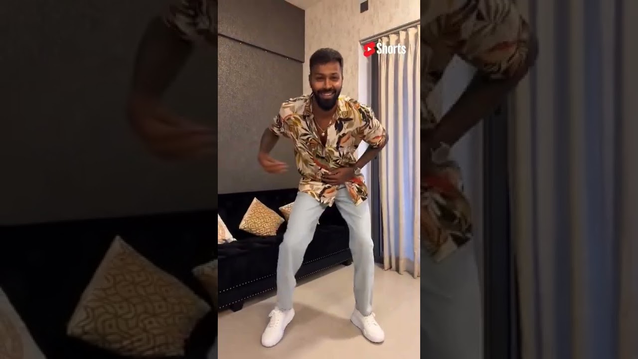 Hardik Pandya dancing on Manike song 