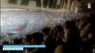 Momen Mahallul Qiyam getarkan Gelora Bung Karno #sholawatnabi #gbk #maulidnabi