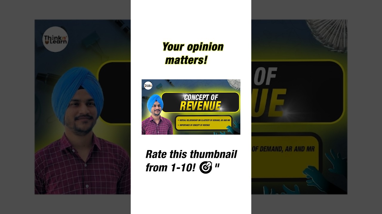 your opinion matters. 