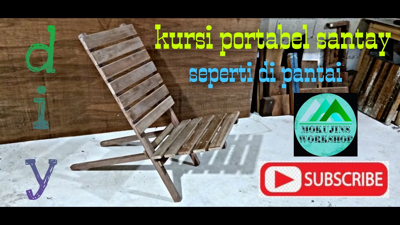 Kursi portabel Cocok buat santai di pantai YouTube Kursi portabel Cocok buat santai di pantai YouTube