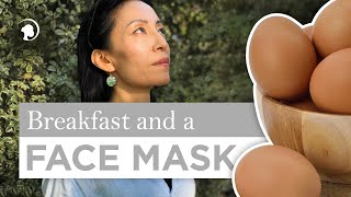How to Make Breakfast and a Face Mask at the Same Time!