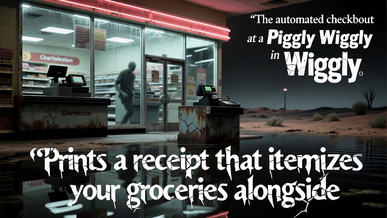 [True horror story]The automated checkout at a Piggly Wiggly in Charleston，Prints a receipt that