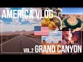 【Vlog】America🇺🇸_vol.2 Grand Canyon | グランドキャニオン ラスベガス ロサンゼルス | アメリカ 兄妹 旅行| 5泊8日