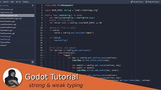 Strong and weak typing (Godot Tutorial)
