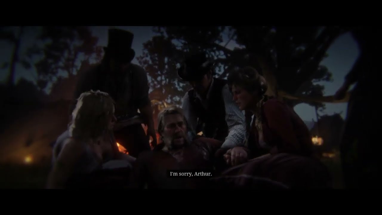 Arthur's horse rescues him - RDR2