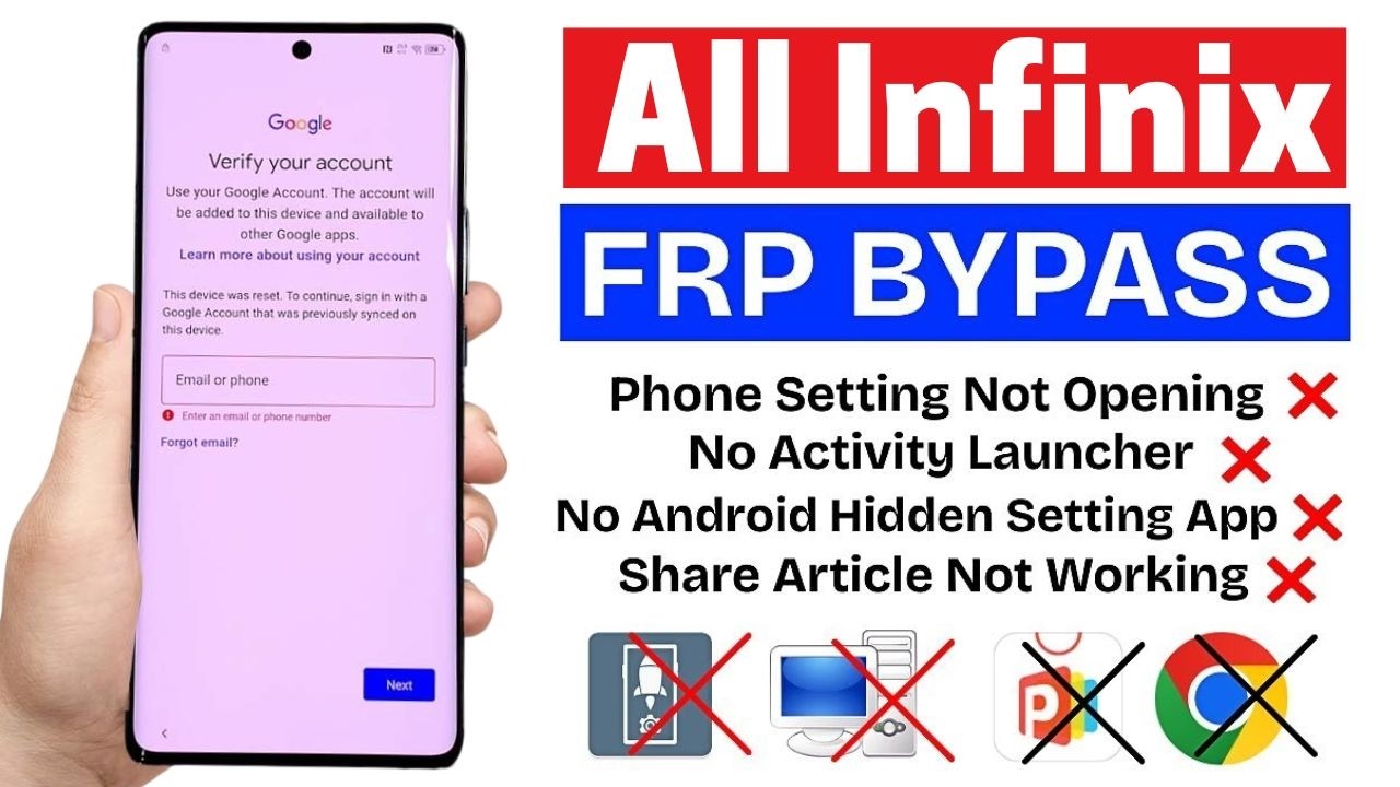 All Infinix Android 14 : GOOGLE ACCOUNT BYPASS | Setting Not Open - Palm Store Not Work Without Pc