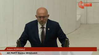Adem Korkmaz - Ak Parti Burdur Milletvekili Yemin Konuşması
