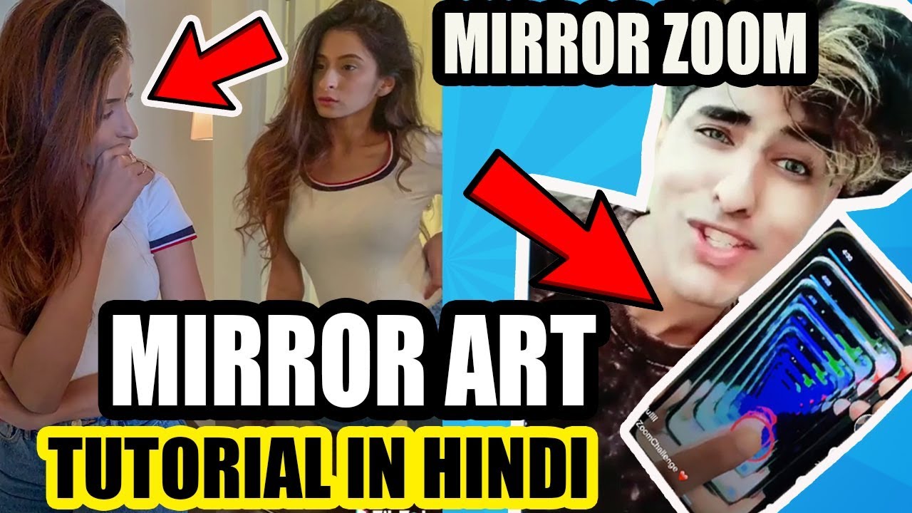 MIRROR ART PANORAMA TIK TOK MUSICALLY TUTORIAL IN ANDROID HOW TO MAKE