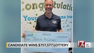 Apex doctor to use $757,000 NC lottery win to support his campaign for U.S. Congress seat