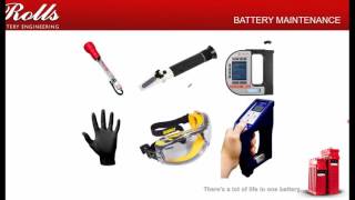 Rolls Battery Engineering - Fall Maintenance for flooded lead-acid batteries