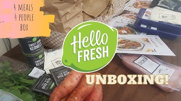 Hello Fresh Australia Unboxing! See what