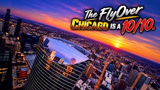 We went to checkout the FlyOver Chicago!! We DID NOT EXPECT THIS!! [4K] #chicago #flyover