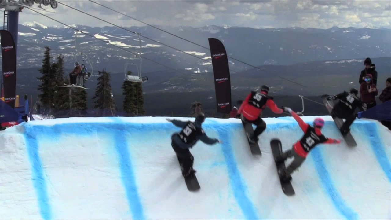 Sport Chek Canadian Snowboard Cross Championships 2013 YouTube