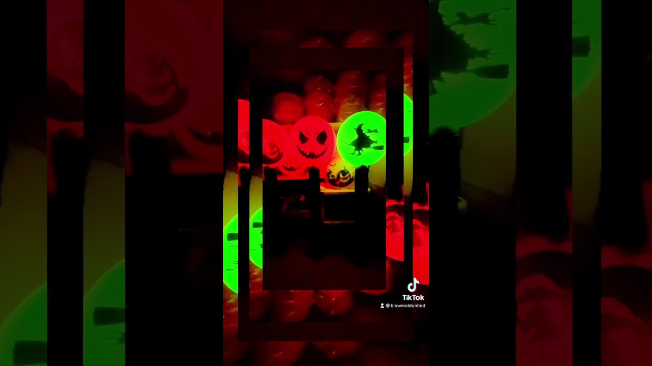 Halloween Blow Molds, Which, -O-Lantern Jack, witch Spooky Scene