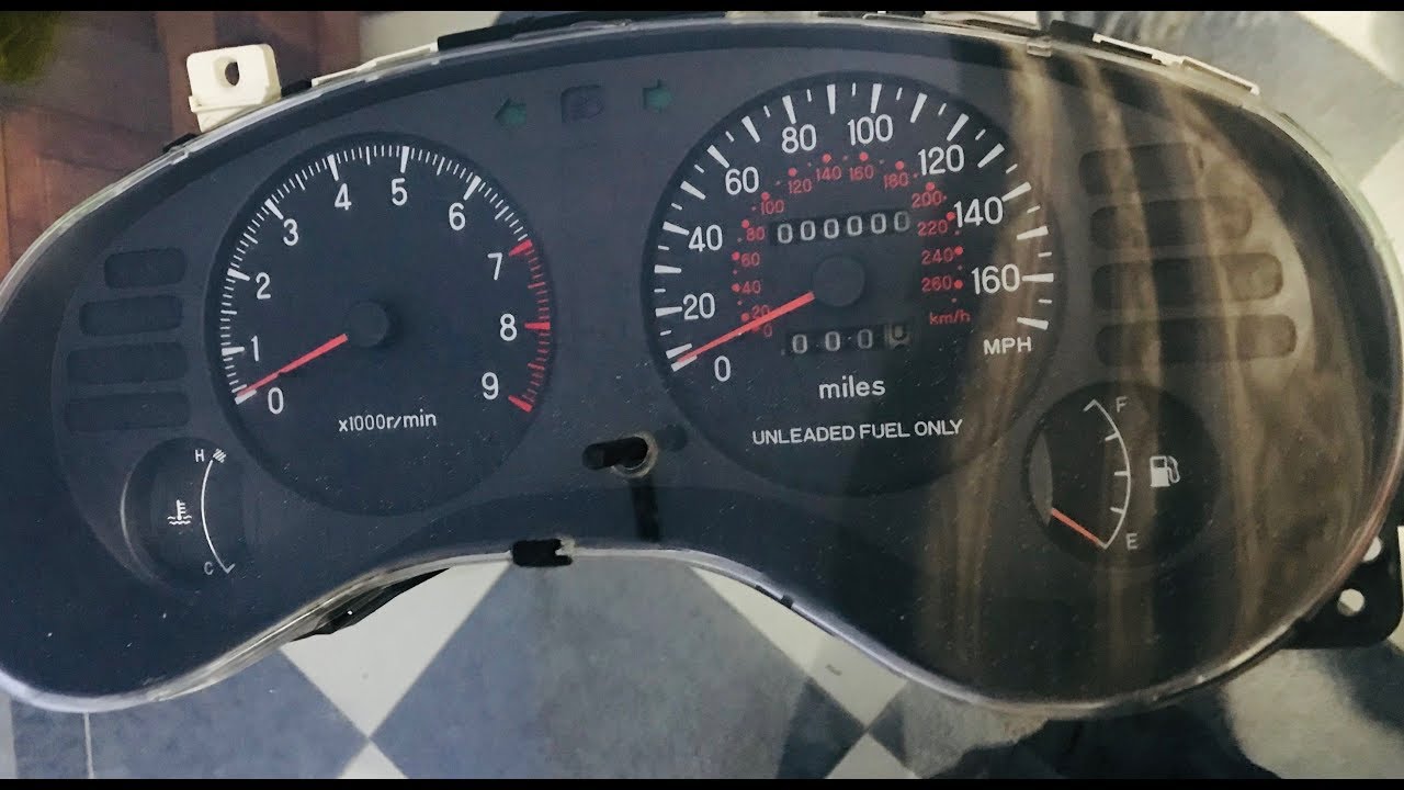 Desarmar tablero (cluster) Eclipse/Eagle Talón 2G (1995 al 1999)