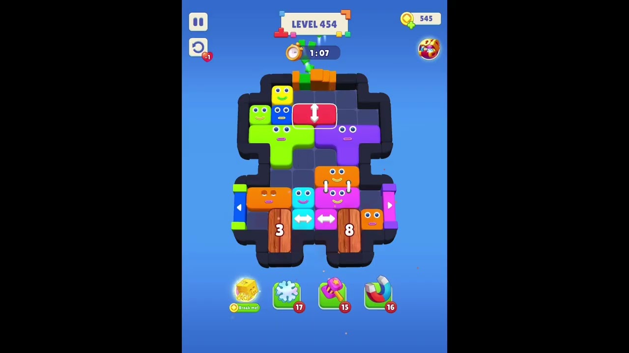 Block Slide: Color Challenge Levels 451-452-453-454-455-456-457-458-459-460