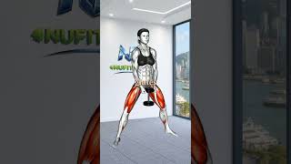 Tone Your Inner Thighs | Effective Thigh Gap & Adductor Routine! ⚡💪 #education #chestday #3dfitness