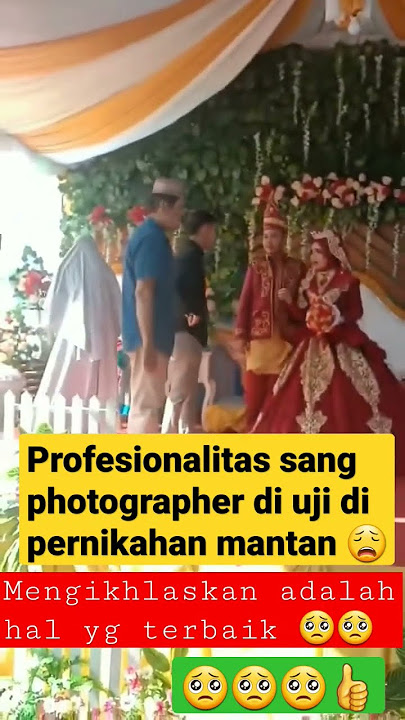 ketika profesionalitas kerja di uji di pernikahan mantan #short #pernikahan #mantan
