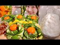 ASMR Cucumber Pickles【Mukbang/ Eating Sounds】【English Subtitles】 