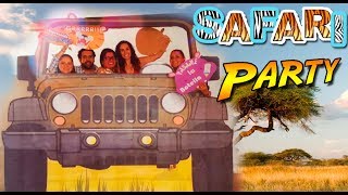 Fiesta Safari Decoración