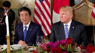 The Trump and Abe romance remains, despite differences on North Korea
